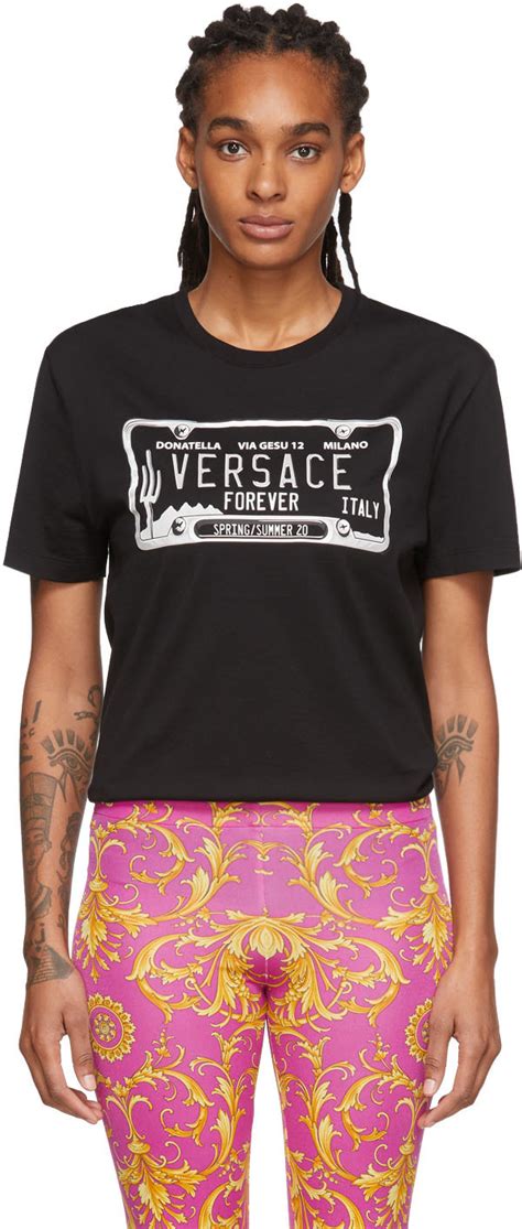 Versace Versace License Plate Tee 